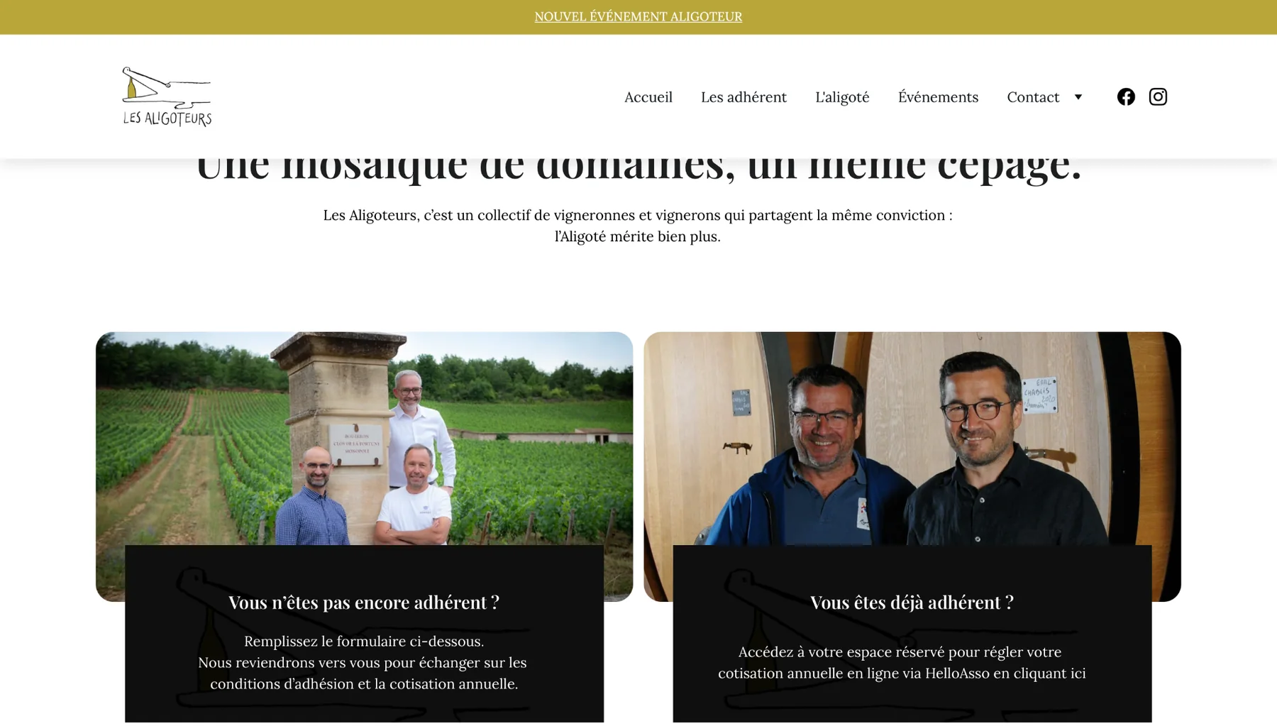 Projet Les Aligoteurs