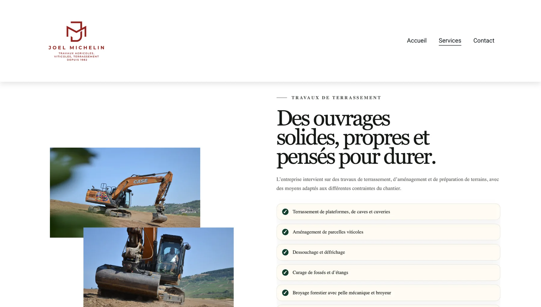 Projet Joël Michelin